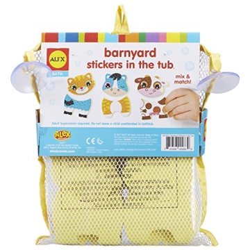 Farm Friends Foam Bath Stickers for Kids Fun