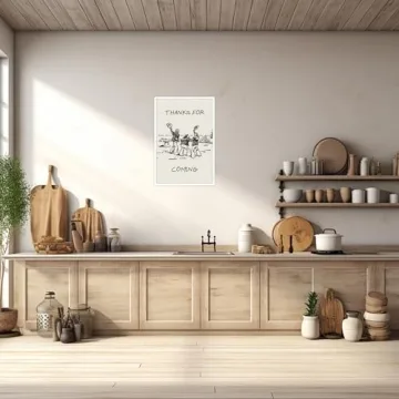 DVBOCS Nautical Black White Funny Poster for Home Decor