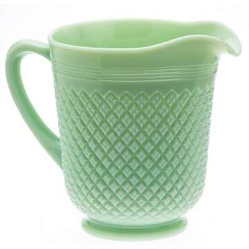 Addison Pattern Pitcher - Mosser Glass - Stunning American Made Glassware