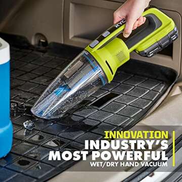 Pacroban ONE+ 18V Cordless Wet/Dry Hand Vacuum for All