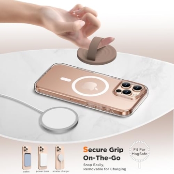 COFFKER Magnetic Phone Grip Holder for iPhone 17/16/15/14 Series