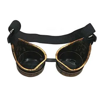 WEICHUAN Vintage Steampunk Goggles - Perfect Cosplay Accessory!