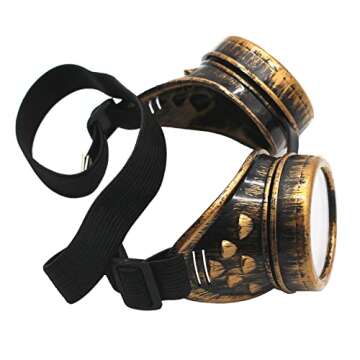 Vintage Steampunk Goggles for Cosplay - WEICHUAN Style