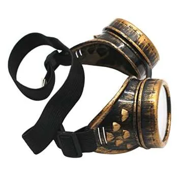 Vintage Steampunk Goggles for Cosplay - WEICHUAN Style