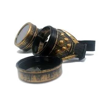 Vintage Steampunk Goggles for Cosplay - WEICHUAN Style