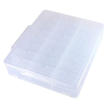 Kissbuty Nail Polish Organizer for 48 Bottles with Adjustable Dividers