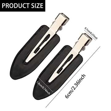 Messen 24 Pieces No Bend Hair Clips for Women Girls Makeup Accessories