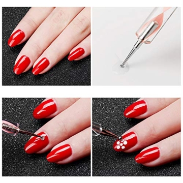 Versatile 5-Piece Dotting Tool Kit for Nail Art and Crafts