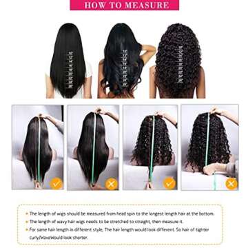 Aiterina Headband Wig deep wave human hair wigs for Black Women Brazilian Remy Hair Glueless Non Lac...