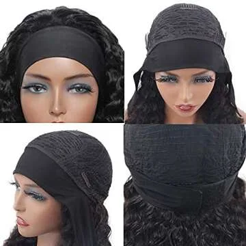 Aiterina Deep Wave Headband Wig for Effortless Style