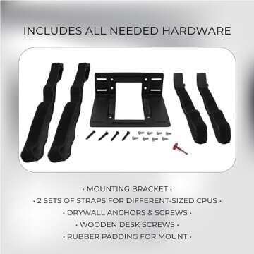 HumanCentric SFF Under Desk & Wall Mount Bracket for PCs