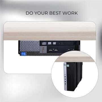HumanCentric SFF Under Desk & Wall Mount Bracket for PCs