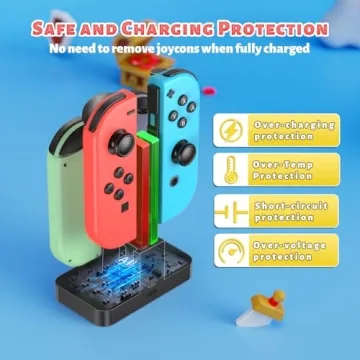 FastSnail Charging Dock for Nintendo Switch Controllers