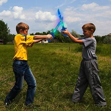 Light Up Shark Sword Set - Kids' 15 Inch LED Toys