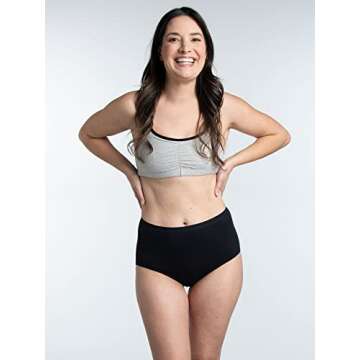Fruit of the Loom Women's Eversoft Cotton Brief Underwear, Tag Free & Breathable, Available in Plus ...