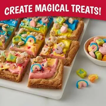 Lucky Charms Gluten Free Cereal with Marshmallows, Kids Breakfast Cereal, Made with Whole Grain, Giant Size, 26.1 oz