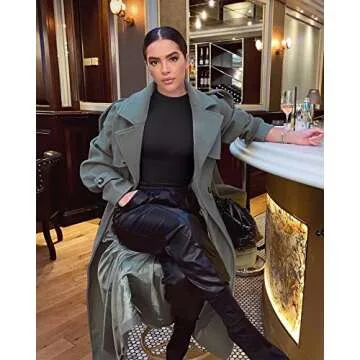 OQQ Long Sleeve Tops: Comfortable Layer Tee for Women