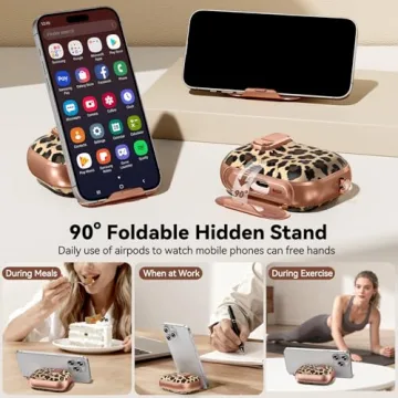 Stylish Polislime AirPods Pro 3 Case with Lock and Stand