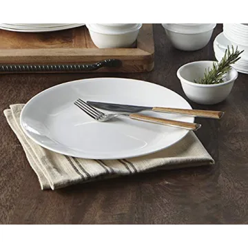 Corelle Livingware Winter Frost Dinner Plates Set of 6