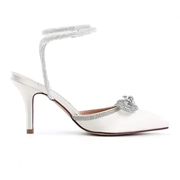 Ivory Heels for Women - Elegant Bridal Shoes by ElegantPark
