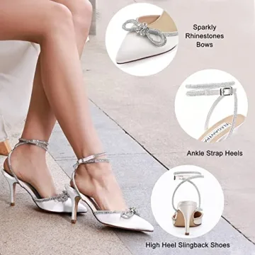 Ivory Heels for Women - Elegant Bridal Shoes by ElegantPark