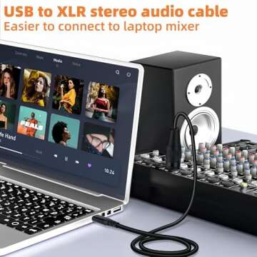 High Quality USB to XLR Cable for Premium Sound Connection