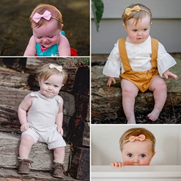 Charming LittleJoJo Baby Girl Headbands and Bows Set