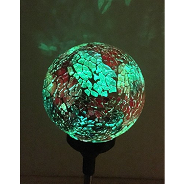 Colorful Ball Solar Light for Enchanting Garden Illumination