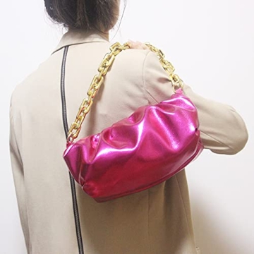 Stylish NAARIIAN Dumpling Bag with Chain Strap