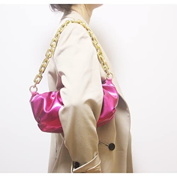 Stylish NAARIIAN Dumpling Bag with Chain Strap