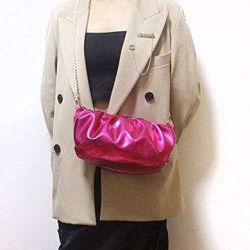 Stylish NAARIIAN Dumpling Bag with Chain Strap