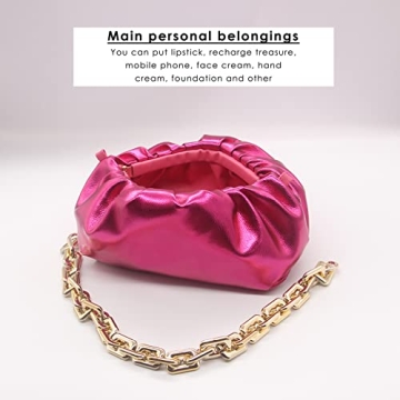 Stylish NAARIIAN Dumpling Bag with Chain Strap