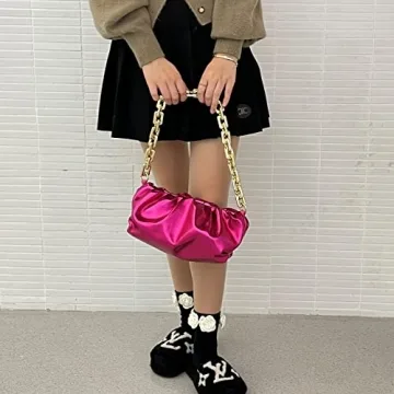 Stylish NAARIIAN Dumpling Bag with Chain Strap