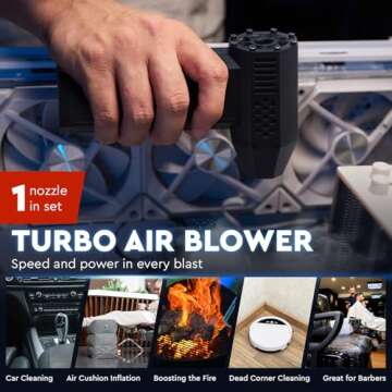 Powerful Electric Air Duster for Efficient Cleaning