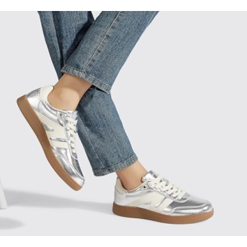 LUCKY STEP Women Classic Retro Sneakers for Comfort Style