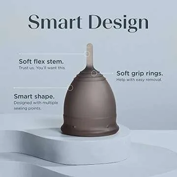 Saalt Soft Menstrual Cup & Cup Wash Bundle Reusable 10 Years