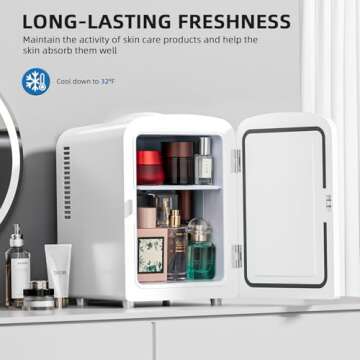 Electactic Compact Refrigerator, Portable Mini Fridge for All