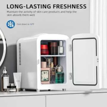 Electactic Compact Refrigerator, Portable Mini Fridge for All