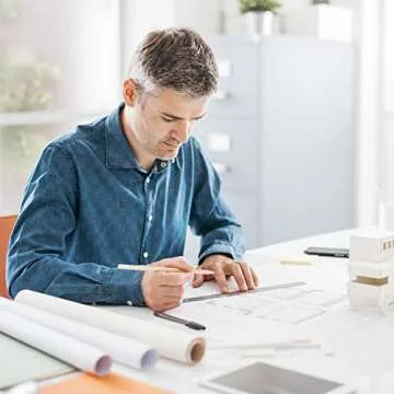 FEPITO 100 Sheets Vellum Paper 8.5 x 11 Inches Translucent Tracing Paper Clear Paper for Sketching Tracing Drawing Animation