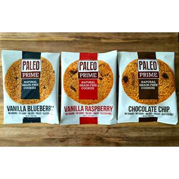 Healthy Paleo Prime Protein Cookies - 12 Count