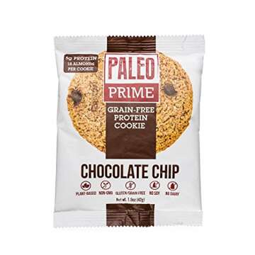 Healthy Paleo Prime Protein Cookies - 12 Count