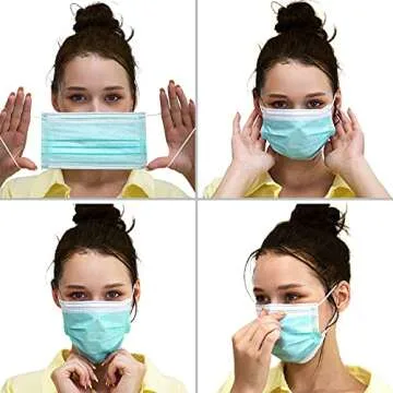 LEVENIS Face Masks 50 Pack - Comfortably Protective & Stylish