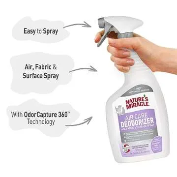 Nature’s Miracle Air Care Deodorizer 24oz Spray Lavender