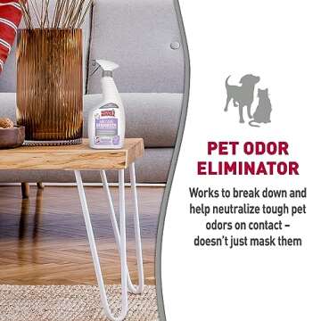 Nature’s Miracle Air Care Deodorizer 24oz Spray Lavender