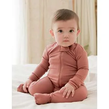 VAENAIT BABY Cozy Toddler Footie Pajama Set - 12M