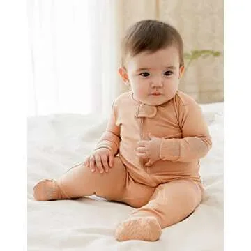 VAENAIT BABY Cozy Toddler Footie Pajama Set - 12M