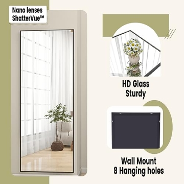 Premium 58x18 Full Length Mirror for Home Decor