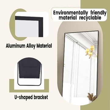 Premium 58x18 Full Length Mirror for Home Decor