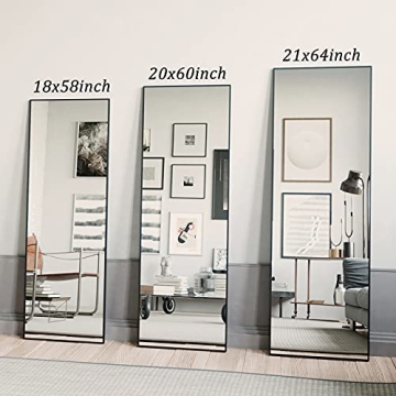 Premium 58x18 Full Length Mirror for Home Decor