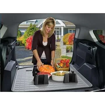 WeatherTech CargoTech – Automotive Trunk Organizer Blocks, Trunk Divider, Cargo Containment System for Car/SUV/Van Trunk, Set of 4